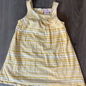 Tommy Bahama Kids Yellow and White Striped Tank Top